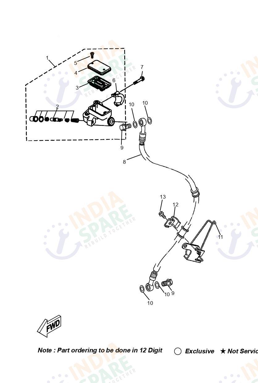 FRONT MASTER CYLINDER
